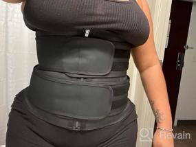 img 6 attached to 💪 Enhance Your Workout with YIANNA Latex Underbust JSculpt Waist Trainer: Double Training Belt for Optimal Results