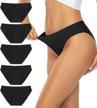 comfortable and stylish: gneph women's seamless hipster underwear 5-pack logo