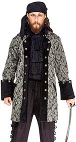 img 1 attached to Получите свой стиль сорвиголовы с капитанским пальто ThePirateDressing: идеально подходит для средневековых и ренессансных мероприятий