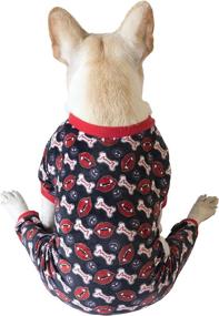 img 1 attached to 🐶 CuteBone Dog Pajamas: Soft and Stylish Cat Apparel for Your Adorable Pet