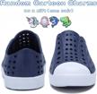 seannel kids slip-on water shoes: lightweight and breathable sneakers for indoor and outdoor activities logo