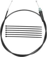 🔌 yoxufa 50 inch throttle cable for coleman ct200u, ct200u-ex, bt200x, baja warrior, mb165, mb200, doodle bug db30, hensim, massimo, falcon, monster moto, motovox mini bike - compatible with 79cc, 80cc, 97cc, 196cc, 200cc, 212cc 6.5hp engines логотип