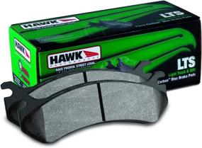 img 2 attached to 🦅 Hawk Performance HB528Y.811 LTS Brake Pad: Advanced Long-lasting Brake Power for Optimal Performance