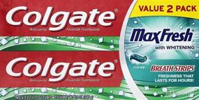 img 1 attached to Colgate MaxFresh Toothpaste Breath Strips