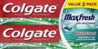 colgate maxfresh toothpaste breath strips logo