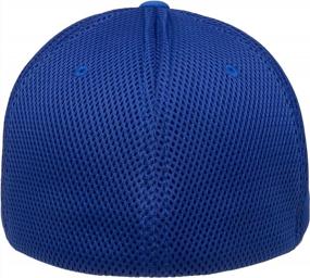 img 1 attached to Flexfit Ultrafibre Airmesh Fitted Cap: Breathable Comfort & Style For Your Head