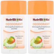 nutribiotic deodorant extract grapefruit aluminum logo