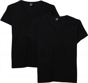 img 4 attached to 2-Pack Gildan Women'S Heavy Cotton V-Neck T-Shirts - Comfort & Quality Combined!
