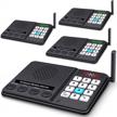 glcon wireless intercom system - room to room communication up to 5300 feet range - perfect for home and business use - multi-functional intercoms (4 pack, 2022 upgrade version) logo