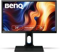 benq bl2420pt 23.8" widescreen displayport monitor - 2560x1440 resolution, ips panel, built-in speakers, usb hub logo