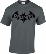 unleash your inner hero with cbtwear's super dadman bat t-shirt for men логотип