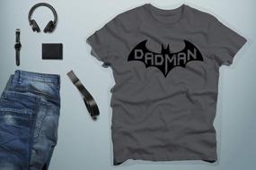img 3 attached to Unleash Your Inner Hero With CBTWear'S Super Dadman Bat T-Shirt For Men