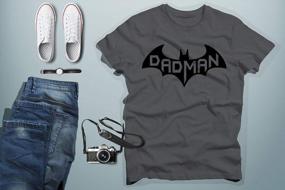 img 1 attached to Unleash Your Inner Hero With CBTWear'S Super Dadman Bat T-Shirt For Men