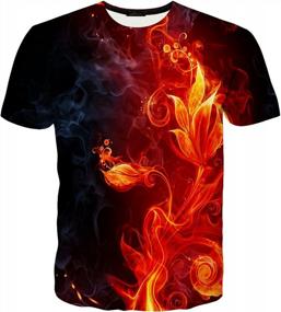 img 3 attached to Unleash Your Fashion Statement: Yasswete Unisex Printed Shirts For Men And Women