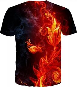 img 2 attached to Unleash Your Fashion Statement: Yasswete Unisex Printed Shirts For Men And Women