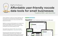 img 1 attached to AppGini - web database applications in minutes review by Jonathan Ulsth