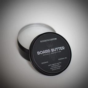 img 4 attached to 🪵 Board Butter: 5 oz Wood Wax for Best Finish - Food-Safe, Beeswax & Mineral Oil Combo - 100% Organic, Odorless Furniture Care for Bowls, Butcher Blocks, Cutting Boards & Charcuterie