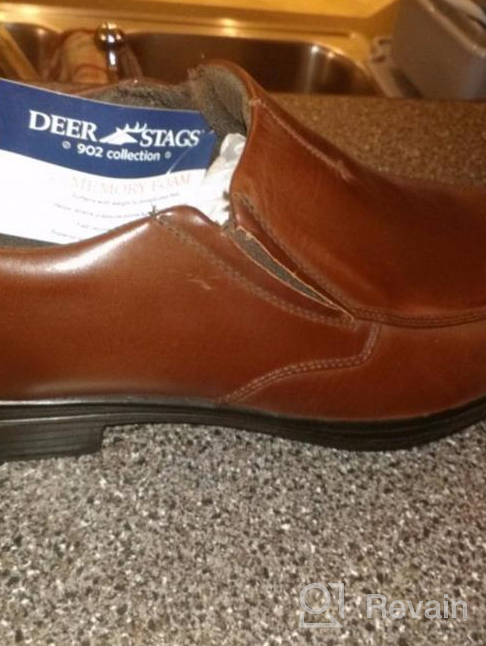 img 1 attached to Deer Stags Mens Fit Redwood Men's Shoes review by Prem Reyel