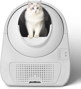 img 4 attached to 🐈 CATLINK Self Cleaning Cat Litter Box: Automatic, Double Odor Removal, Young Version 3.3-22 lbs