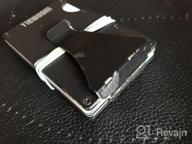 img 1 attached to Slim Aluminum Wallet W/ Money Clip & RFID Blocking - Minimalist Credit Card Holder review by Dave Harris