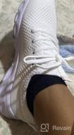 img 1 attached to Damyuan Women'S Walking Shoes: Lightweight Tennis Sneakers For Casual Running review by Noel Pilla