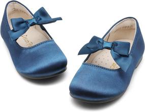 img 1 attached to 👠 DREAM PAIRS Sophia 22 Adorable Ballerina Flats for Girls' Shoes