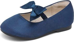 img 4 attached to 👠 DREAM PAIRS Sophia 22 Adorable Ballerina Flats for Girls' Shoes