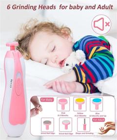 img 1 attached to 👶 Baby Nursery Kit: Electric Nail Trimmer, Healthcare and Grooming Set with Hair Brush Comb - Perfect Newborn Care Kit for Infant Toddlers, Baby Boys, Girls - Great Baby Shower Gift