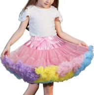 👗 stylish xinchangshangmao petticoat fluffy pettiskirt princess girls' clothing: shop at skirts & skorts now! логотип