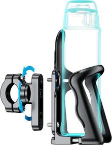 img 4 attached to 🚲 Adjustable Bicycle Water Bottle Holder - Fits 2''-3'' Cups, Suitable for Bike & Motorcycle Handlebars or Tubes 20mm-35mm in Diameter - KEWIG