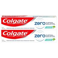 🌿 zero natural peppermint toothpaste by colgate logo