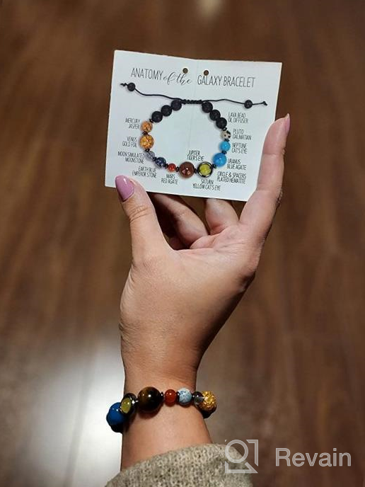 img 1 attached to 📿 Discover the New His and Hers Collection of Circle Distance Universe Bracelets by SPUNKYsoul review by Daniel Bulkley