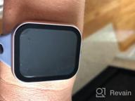 img 1 attached to 40Mm Apple Watch Case With Screen Protector - Fohuas Rugged Bubble Free Aluminum Clear Hard PC Bumper For Series 6 5 4 SE (Black) review by Jaya Walsh