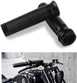 img 4 attached to 1 Inch DUILU Motorcycle Hand Grips for Sportster Handlebar