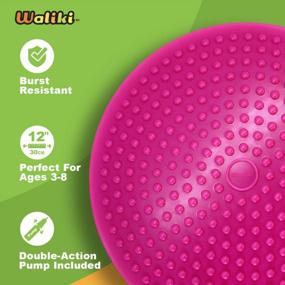 img 2 attached to Improve Classroom Focus With WALIKI'S Inflatable Wobbly Cushion For Kids