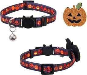 img 2 attached to Lamphyface Halloween Collar Breakaway Adjustable Cats ~ Collars, Harnesses & Leashes