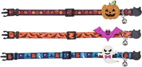 img 3 attached to Lamphyface Halloween Collar Breakaway Adjustable Cats ~ Collars, Harnesses & Leashes