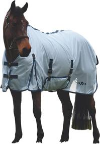 img 1 attached to Saxon Mesh Gusset Belly Wrap Fly Sheet: Ultimate Protection and Comfort for Horses