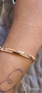 img 1 attached to 👭 ETLEE Friendship Cuff Bracelets Bangle - Not Sisters by Blood But Sisters by Heart, Jewelry Gift for Best Friend Women or Teen Girls - New Styles review by Kristina Davis