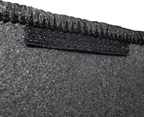 img 2 attached to 🚗 FH Group F16409BLACK32 Premium Black Automotive Carpet Cargo Liner Trunk Mat: Perfect Fit for Cars, SUVs, and Trucks