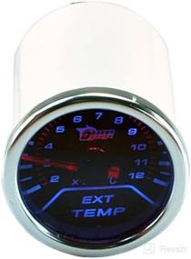 img 1 attached to 🚗 Etopars 2" 52mm Universal Smoke Tint Len Car Motor EGT Exhaust Gas Temperature Indicator Gauge Meter