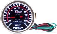 🚗 etopars 2" 52mm universal smoke tint len car motor egt exhaust gas temperature indicator gauge meter логотип