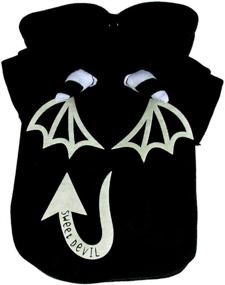 img 1 attached to 🐾 Mogoko Reflective Dog Cat Halloween Devil Costume: Funny Pet Cosplay Dress for Dogs and Cats