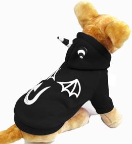 img 3 attached to 🐾 Mogoko Reflective Dog Cat Halloween Devil Costume: Funny Pet Cosplay Dress for Dogs and Cats