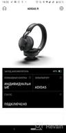 img 1 attached to Stay Active with adidas RPT-01 On-Ear Wireless Bluetooth Sport Headphones in Light Grey review by Ada Dymarska