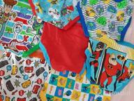img 1 attached to 👦 Disney Pixar Little Boys' Multi Brief Clothing review by Jesse Bailey