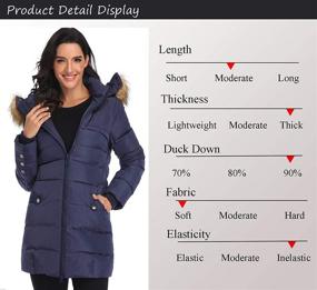 img 2 attached to 🧥 Obosoyo Women's Hooded Thickened Jacket: A Must-have in Women's Clothing and Coats, Jackets & Vests