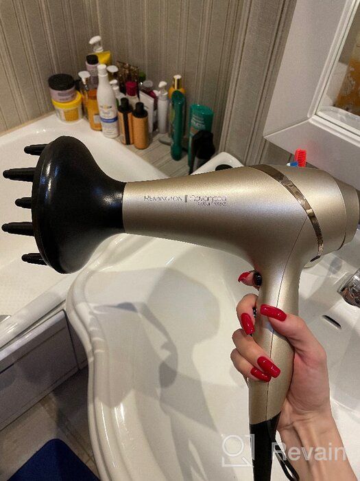 img 2 attached to 💇 Experience Salon-Quality Hair Care with Remington AC8605 Advanced Color Protect Hair Dryer in Luxurious Gold review by Czesawa ledziewska ᠌