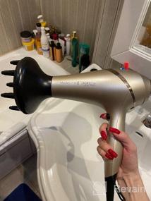 img 12 attached to 💇 Experience Salon-Quality Hair Care with Remington AC8605 Advanced Color Protect Hair Dryer in Luxurious Gold