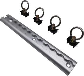 img 4 attached to L-Track Tie Down System - 5-Piece Powersports Kit with 1 L-Track and 4 Single Stud Fittings for Enhanced SEO